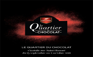 Le quartier du chocolat s'installe rue Saint Honoré à Paris