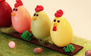 Les cocottes en chocolat d'Arnaud Larher 2009