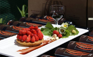 Tartelettes Sablées « Bretonnes », Chantilly aux  Pistaches et Fraises des Bois