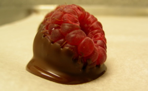 La recette de la Ganache à la framboise