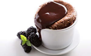 Soufflé chaud au chocolat