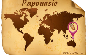 La provenance des fèves de cacao de Papouasie