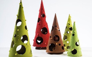 Tendances Chocolats de Noël 2014 : Design stylisé et Couleurs flashy à l'honneur
