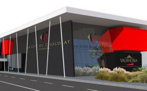 La première bougie de la Cité du Chocolat Valrhona sous un ciel radieux