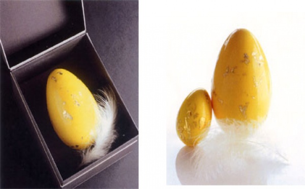 Pour célébrer le renouveau, Pierre Marcolini ose la couleur pour ses oeufs de Pâques !