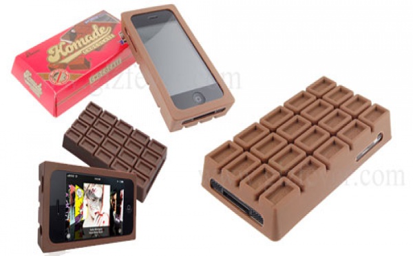 Une housse chocolat pour IPhone, au chocolat noir ou au lait?