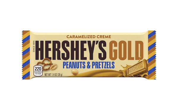 La nouvelle barre en or d’Hershey