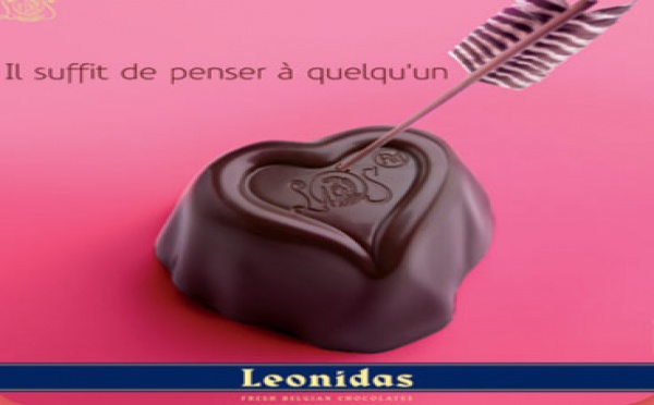 Joyeuse Saint Valentin avec les chocolats Forever de LEONIDAS