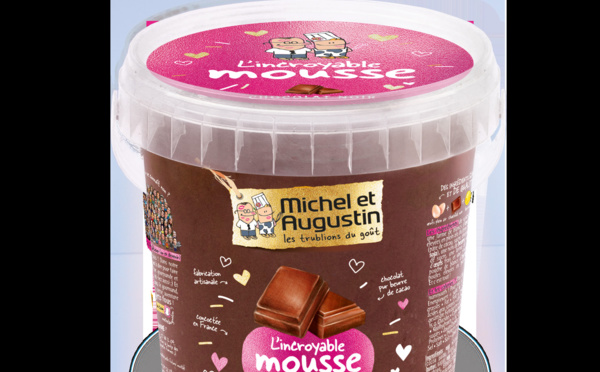 L’incroyable mousse au chocolat au lait de Michel et Augustin