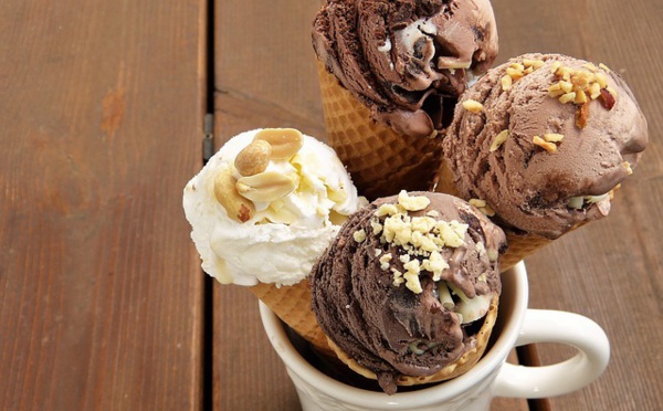 La glace, star de l’été française