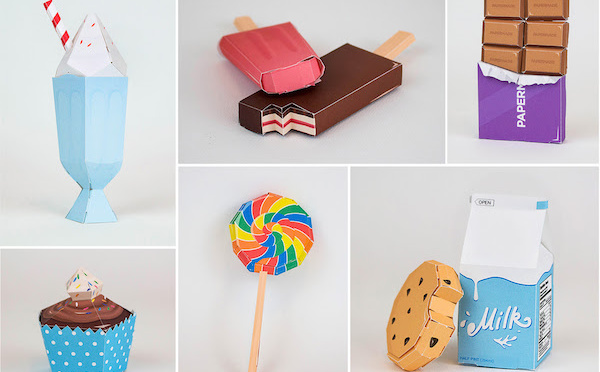 Du chocolat en papier chez PaperMade