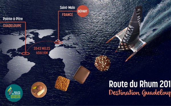 Route du rhum 2018 : l’expédition s’enchaine pour Réauté chocolat et Armel Tripon.