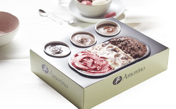 Bliss box d’Amorino : les caprices de la volupté glacée sont à notre portée.