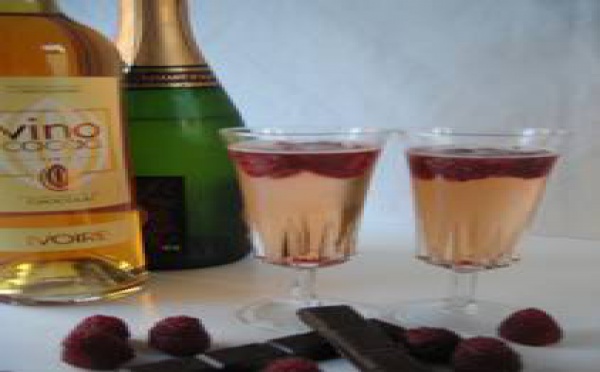 Recettes : VinoCacao® Cocktail « Framboisine »