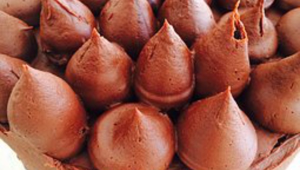 Recette Ganache au chocolat lait et noir au miel et beurre fin