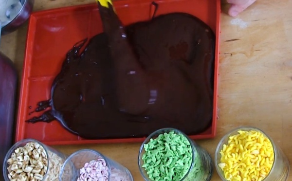 Réaliser une tablette de chocolat pour enfants