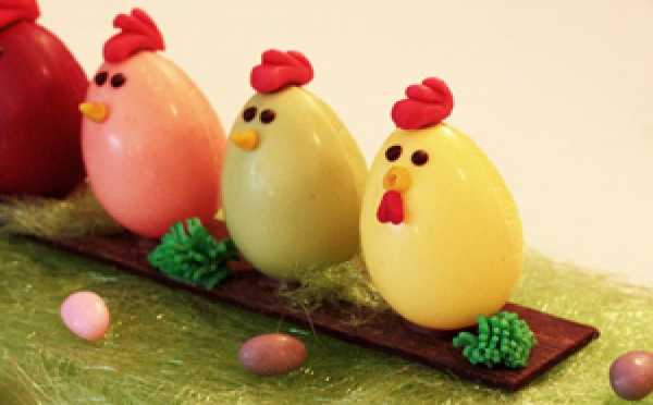 Les cocottes en chocolat d'Arnaud Larher 2009