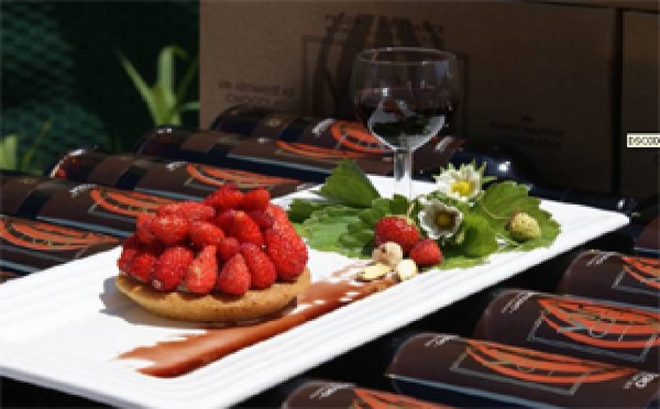 Tartelettes Sablées « Bretonnes », Chantilly aux  Pistaches et Fraises des Bois