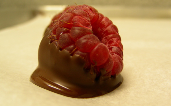 La recette de la Ganache à la framboise