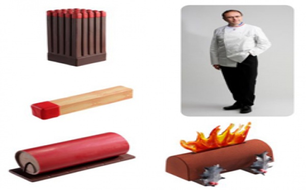 Cette année, Jean Paul Hévin joue avec le feu !