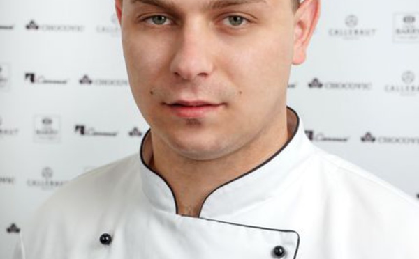 Lukasz Aniol, candidat Polonais des World Chocolate Masters.