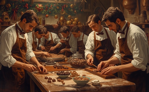 Quand le chocolat de Noël devient un art de vivre