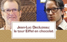 Jean-Luc Decluzeau: la Tour Eiffel en Chocolat
