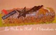 La Bûche de Noël chocolat des artisans