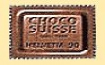 Un timbre-poste au chocolat