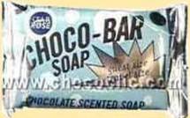 Barre de savon au chocolat