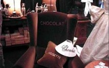Le chocolat CHAPON au salon du chocolat 2000