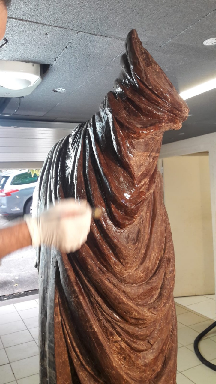 Vernissage de la Statue de la liberté en chocolat