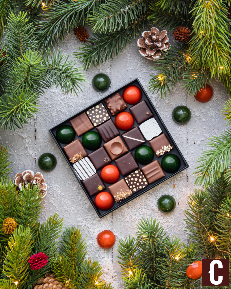 2019 Les chocolats de Noël du chocolatier Edwart©