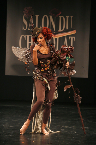 Mia Frye au Défilé du 13ème Salon du Chocolat 2007