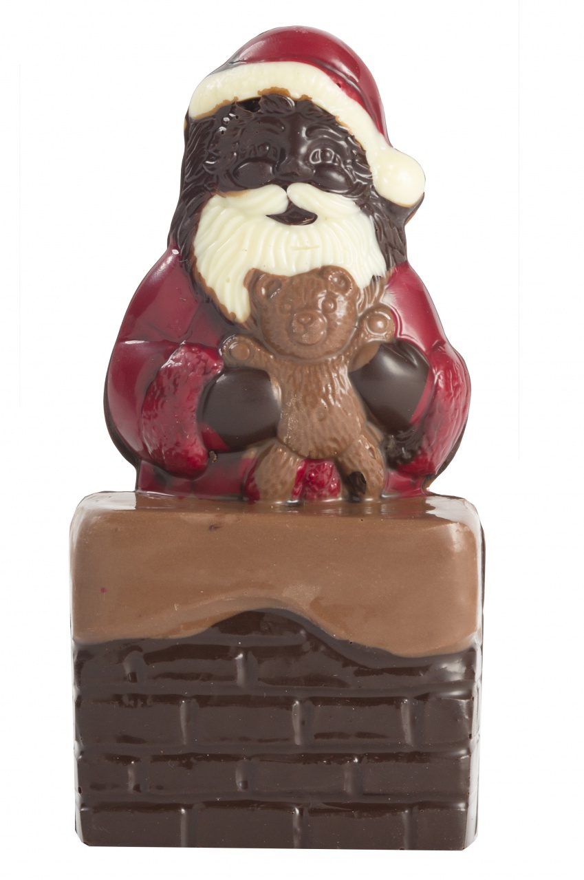 Père Noel-Chocolat Noir- Jadis et Gourmande©