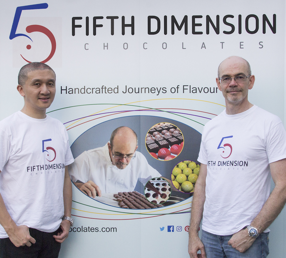 Fifth Dimension Chocolates co-founders Albert and Russell©