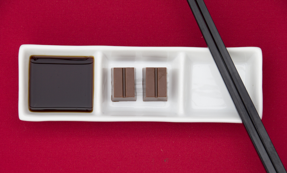 Fifth Dimension Chocolates filled chocolates soy caramel Hong Kong©