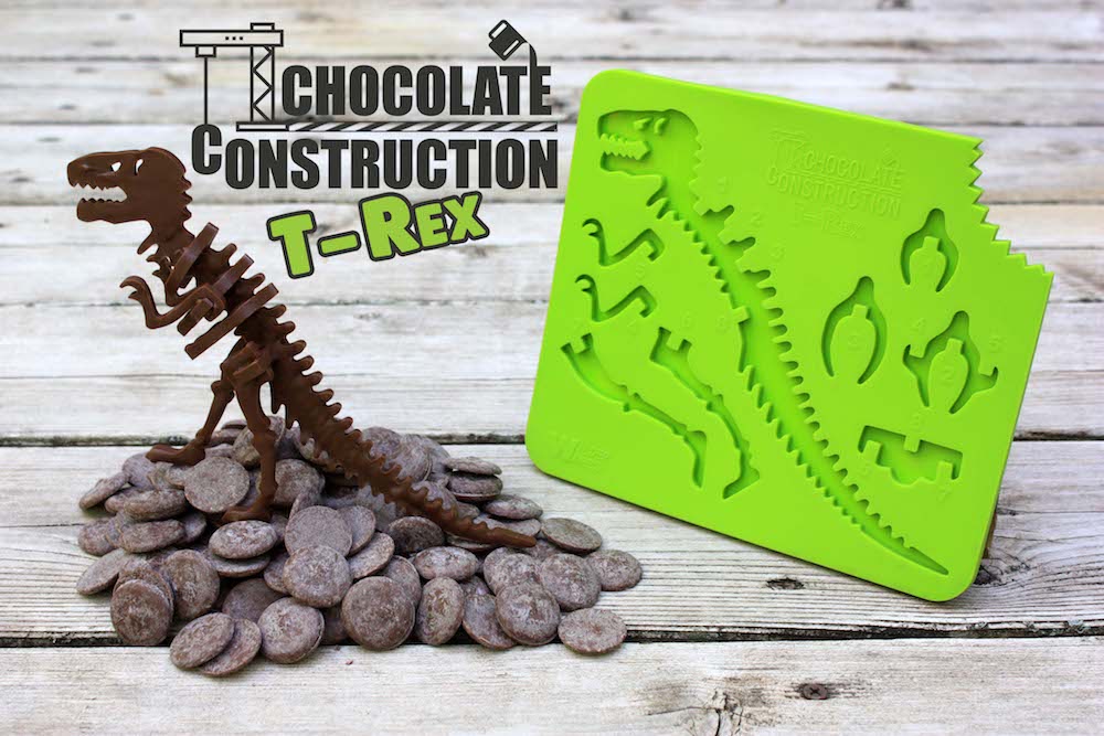 Dinosaure en chocolat©Chocolate Construction