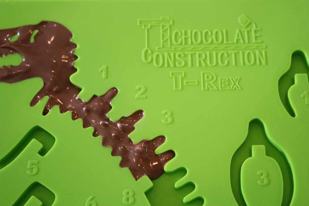 Moule pour dinosaure en chocolat©Chocolate Construction